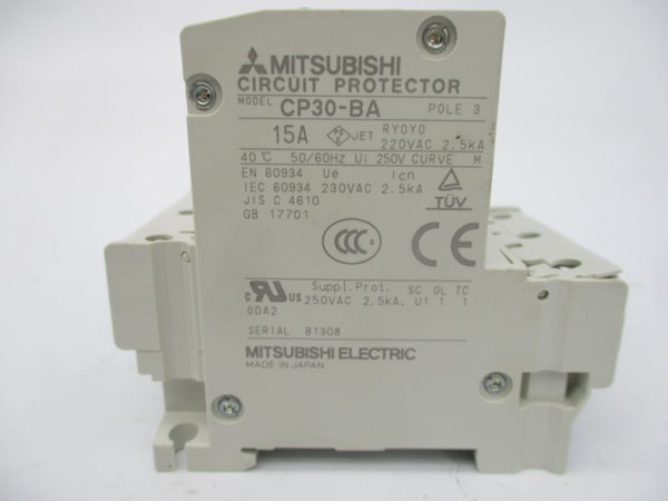 MITSUBISHI ELECTRIC CP30-BA-1-M15A 220VAC 15A NSMP