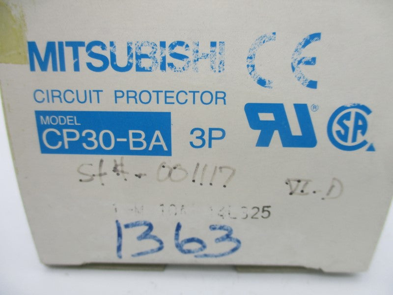 MITSUBISHI ELECTRIC CP30-BA3P-1-M10A 220VAC 10A NSMP