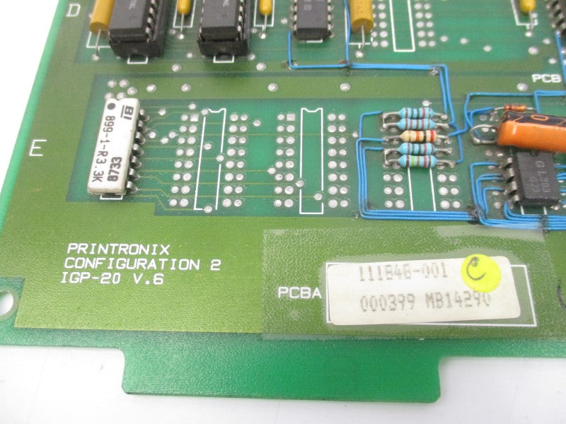 PRINTRONIX 111B46-001 IGP-20 UNMP