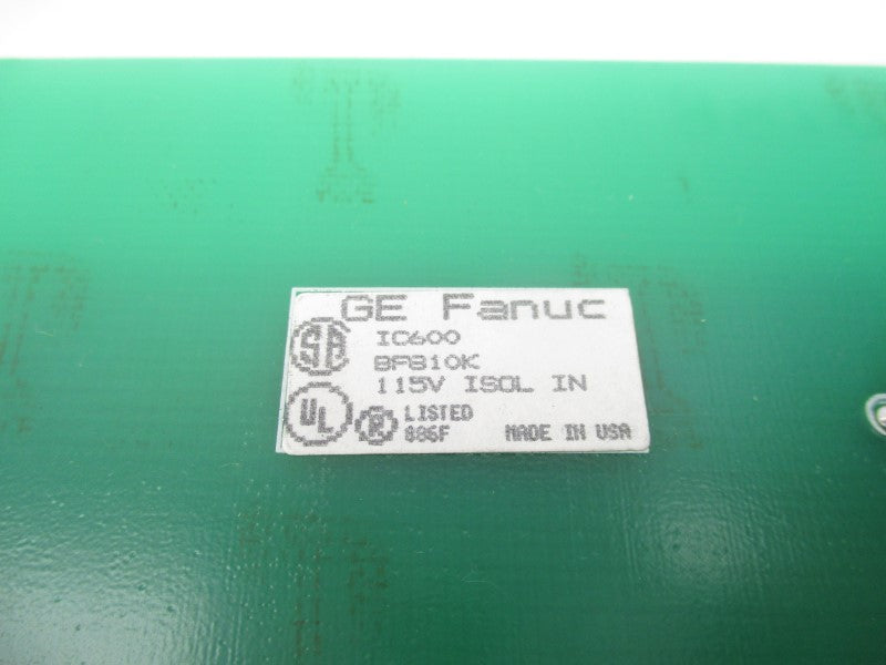 FANUC IC600BF810K 115V UNMP