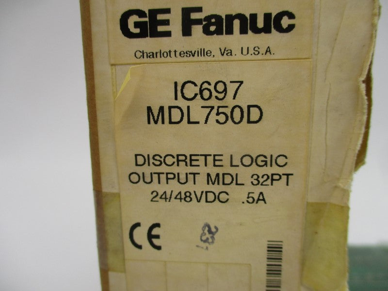 GE FANUC IC697MDL750D 24/48VDC 0.5A NSMP