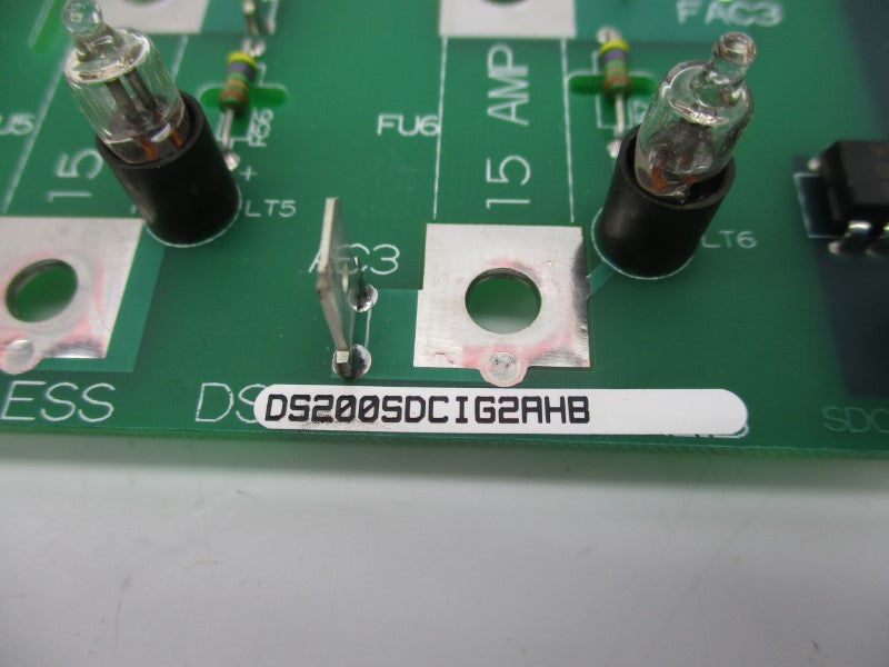 GENERAL ELECTRIC DS200SDCIG2AHB 15A NSMP