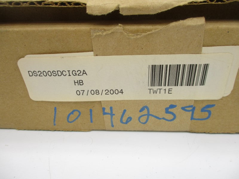 GENERAL ELECTRIC DS200SDCIG2AHB 15A NSMP
