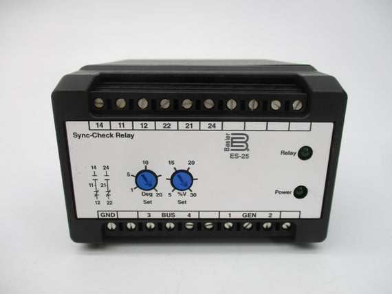 BASLER ES-25 1AA1N0N0 125/250V 1/5A REV.C NSMP