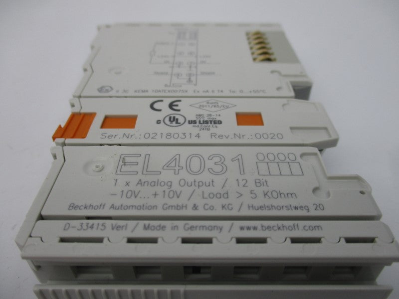 BECKHOFF EL4031 10V NSMP