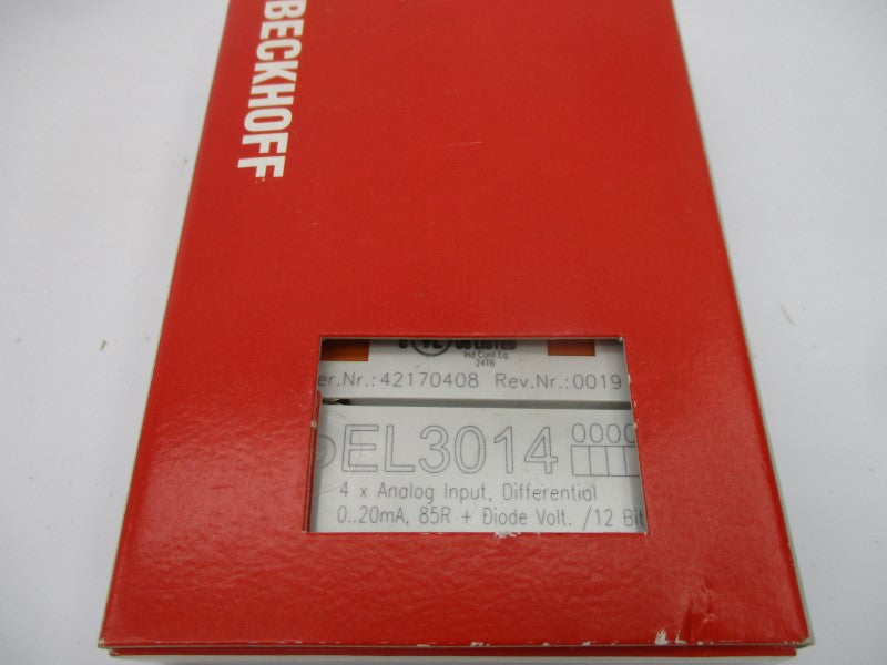 BECKHOFF EL3014 NSMP