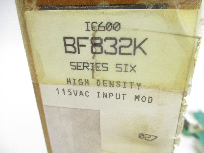 GE FANUC IC600BF832K IC600FP832K 115VAC NSMP