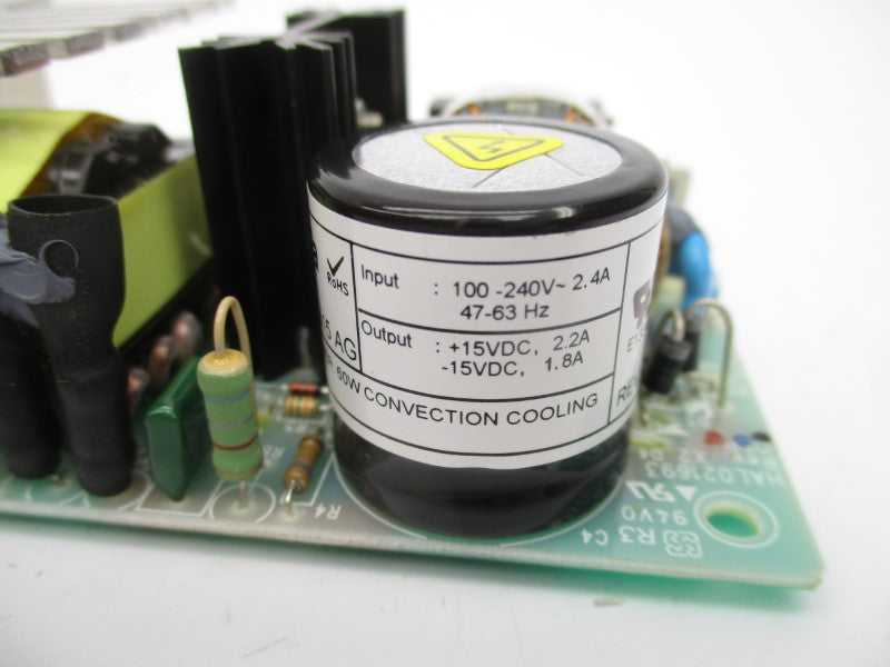 MEAN WELL HAL021693 100-240V 2.4A REV. X2 NSNP