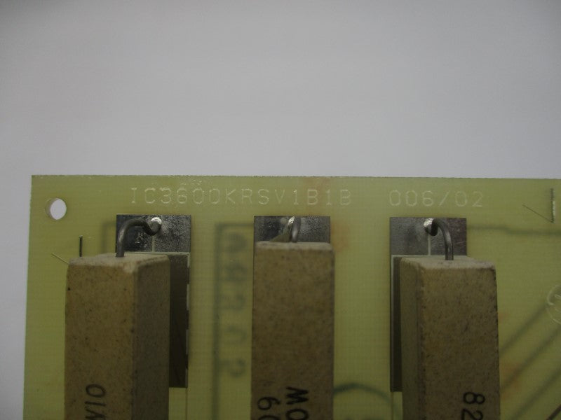 GENERAL ELECTRIC IC3600KRSV1 NSMP