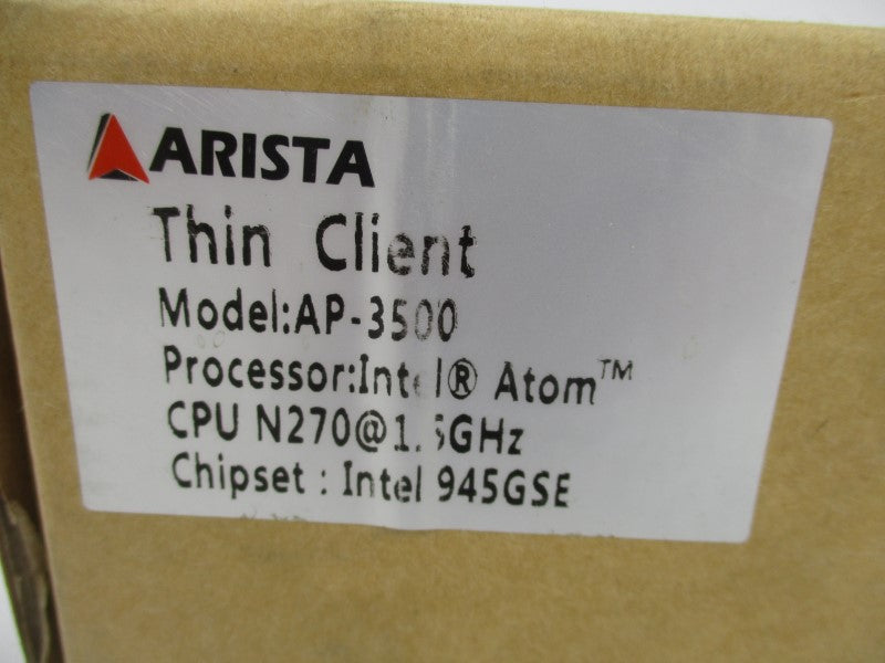 ARISTA AP-3500 B01-003 12VDC 1.5A NSMP