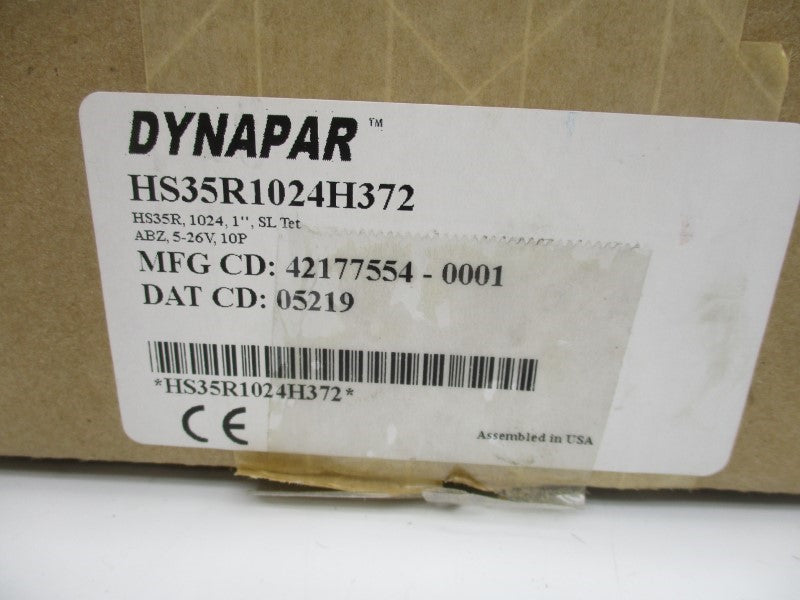 DYNAPAR HS35R1024H372 5-26V 1" NSMP