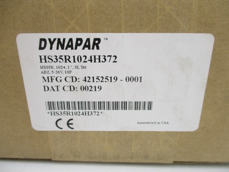 DYNAPAR HS35R1024H372 5-26V 1" NSFS