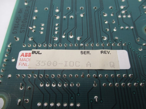 ABB 3500-IOC SER. A REV. Q UNMP