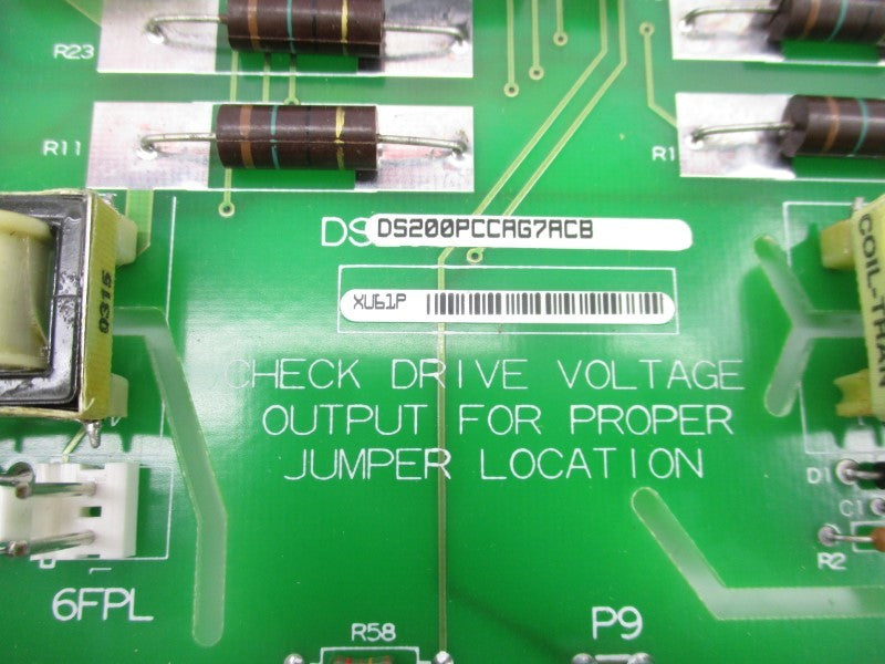 GENERAL ELECTRIC DS200PCCAG7ACB UNMP