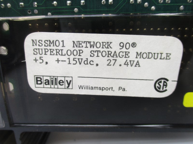 BAILEY NSSM01 5-15VDC UNMP