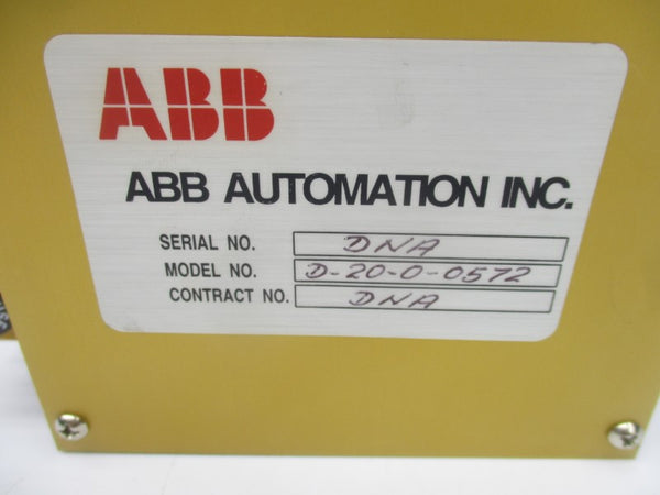 ABB D-20-0-0572 C-20-0-0068-11 REV. 02 NSNP