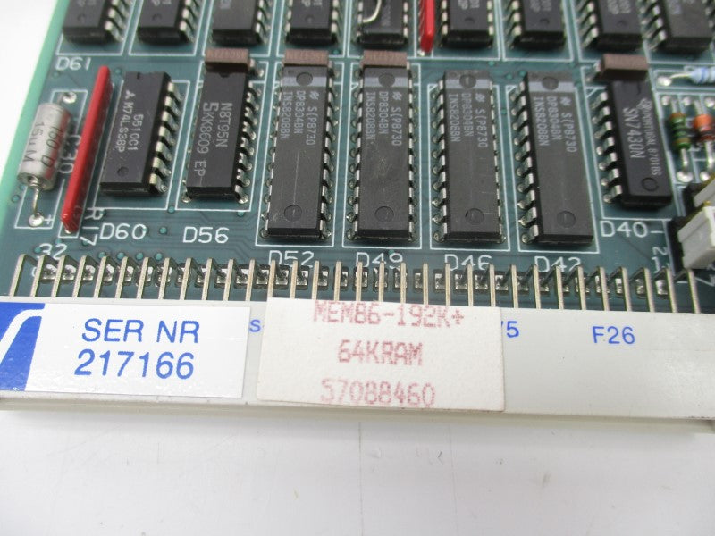 ALLEN BRADLEY 3200-MR6 MEM86-192K SER. A REV. C NSNP