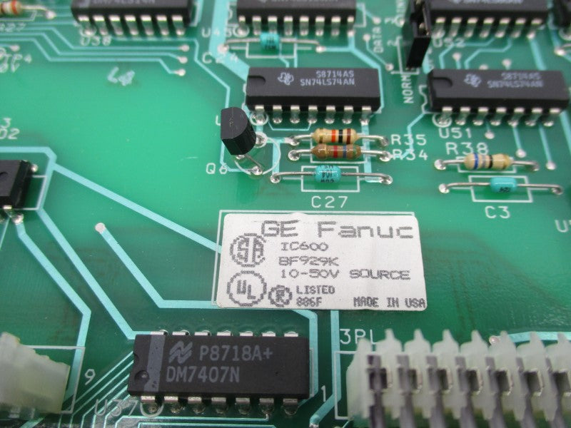 GE FANUC IC6008F929K 10-50V UNMP