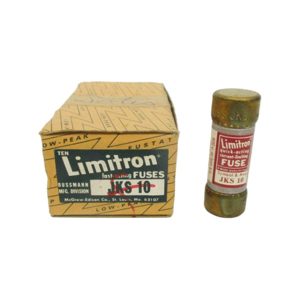 BUSSMANN JKS10 600VAC 10A (PKG OF 10) (GR/RD) NSMP