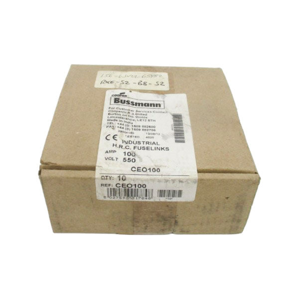 BUSSMANN CEO100 550V 100A (PKG OF 10) (BR) NSFS