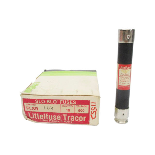 LITTELFUSE FLSR1-1/4 600V 1-1/4A (PKG OF 10) (RD/RD) NSMP