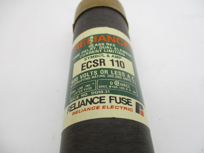 RELIANCE ELECTRIC ECSR110 600VAC 110A (YL/GR) NSMP