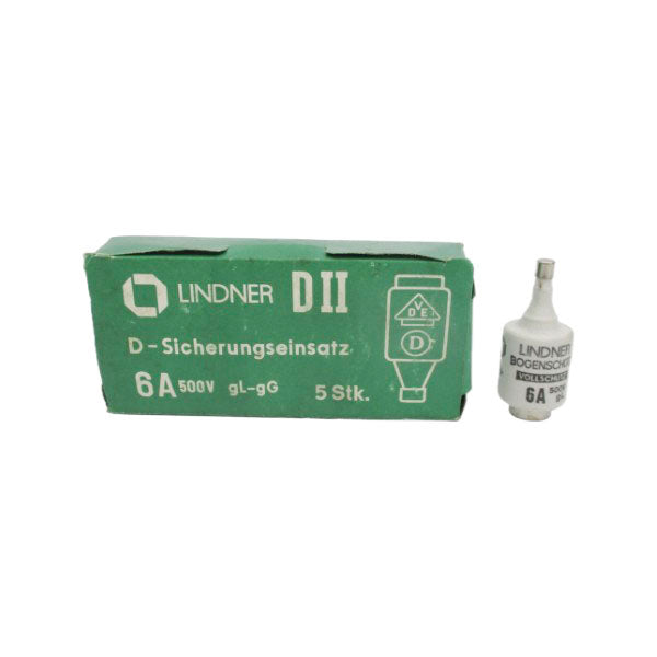 LINDNER DII 500V 6A (PKG OF 5) (GR/WH) NSMP