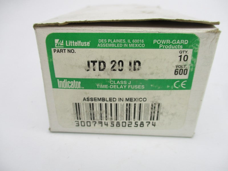 LITTELFUSE JTD20ID 600VAC 20A (PKG OF 10) (GR/GR) NSMP