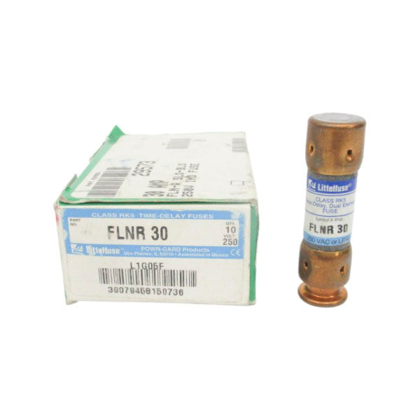 LITTELFUSE FLNR30 250VAC 30A (PKG OF 10) (BL/BL) NSMP