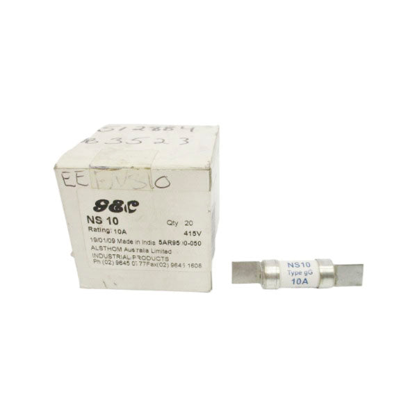 G&C NS10 415V 10A (PKG OF 20) (WH/BL) NSMP
