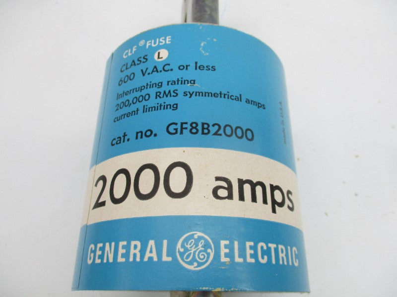 GENERAL ELECTRIC GF8B2000 600VAC 2000A (BL/BL) NSMP