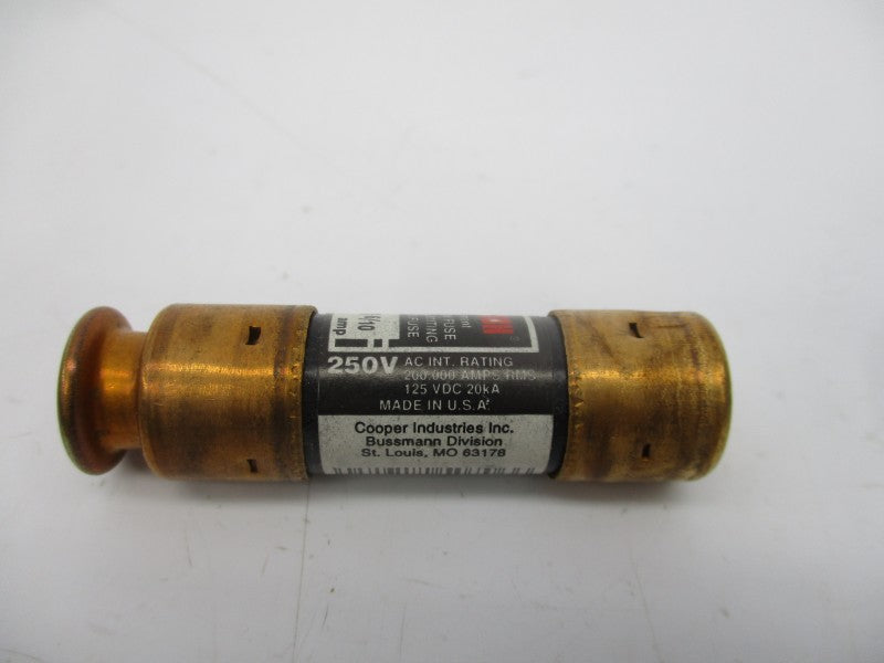 BUSSMANN FRN-R-6/10 250VAC 6/10A (PKG OF 10) (WH/BK) NSMP