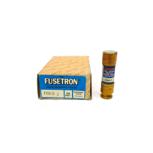 BUSSMANN FRN-R-3 250VAC 3A (PKG OF 10) (BR/BL) NSMP