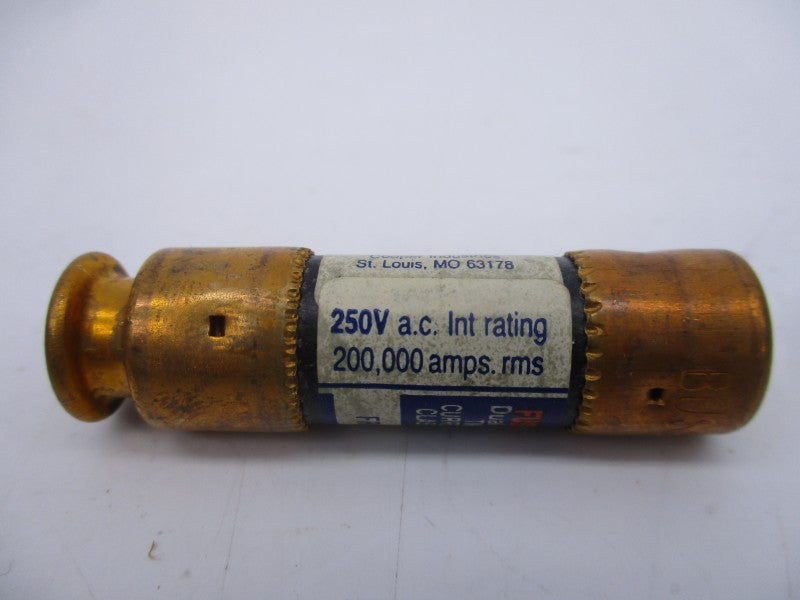 BUSSMANN FRN-R-3 250VAC 3A (PKG OF 10) (BR/BL) NSMP