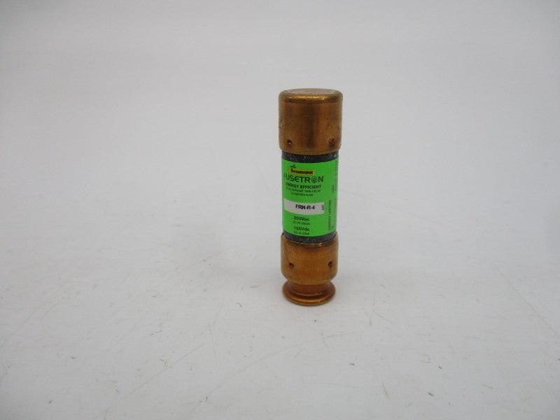 BUSSMANN FRN-R-4 250VAC 4A (PKG OF 10) (YL/GR) NSMP
