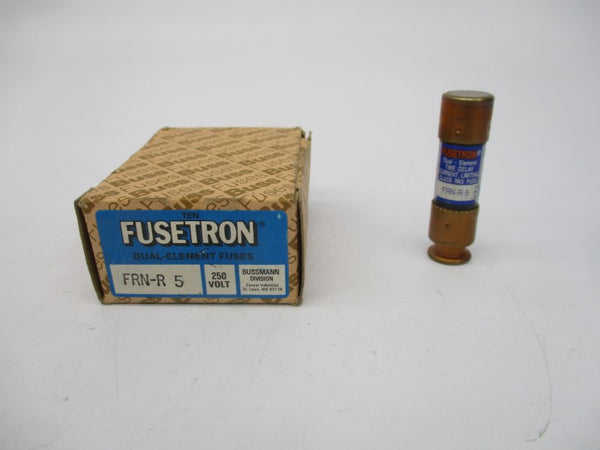 BUSSMANN FRN-R-5 250VAC 5A (PKG OF 10) (BR/BL) NSMP