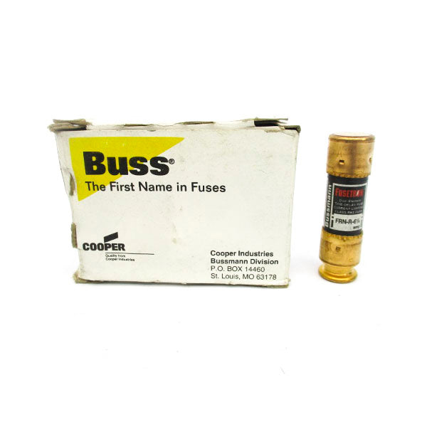 BUSSMANN FRN-R-6-1/4 250VAC 6-1/4A (PKG OF 10) (WH/BK) NSMP