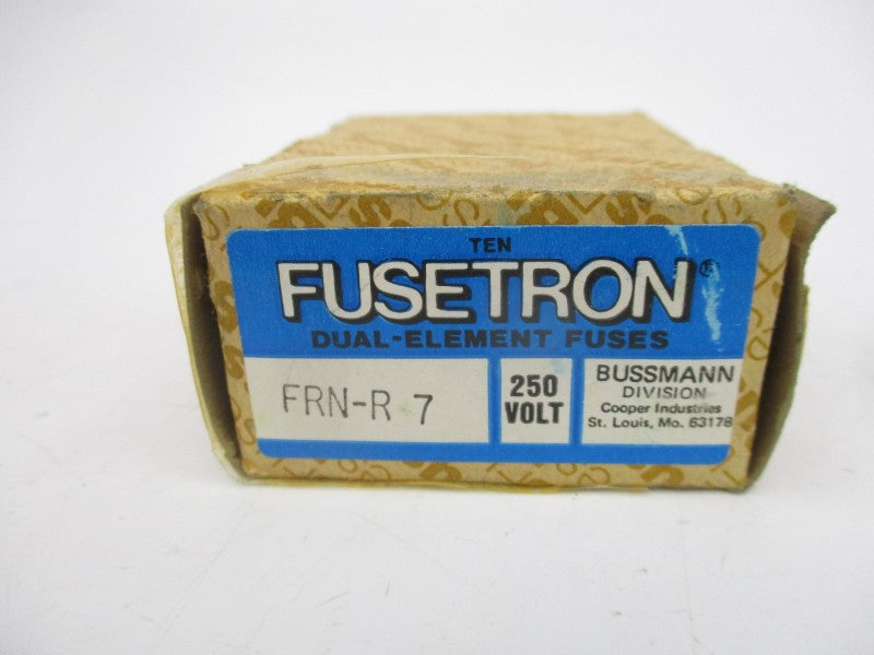 BUSSMANN FRN-R-7 250VAC 7A (PKG OF 10) (BR/BL) NSMP