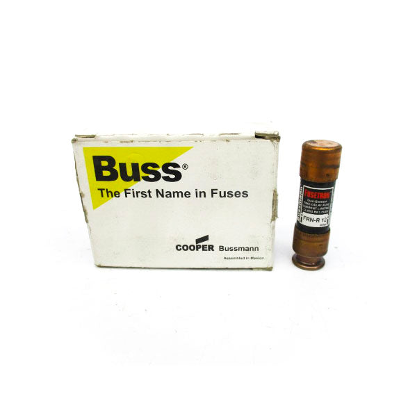 BUSSMANN FRN-R-12 250VAC 12A (PKG OF 10) (WH/BK) NSMP