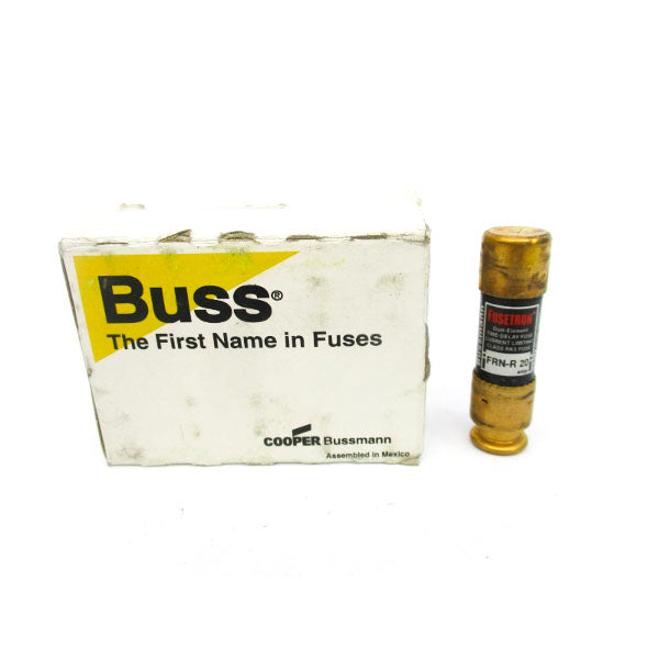 BUSSMANN FRN-R-20 250VAC 20A (PKG OF 10) (WH/BK) NSMP