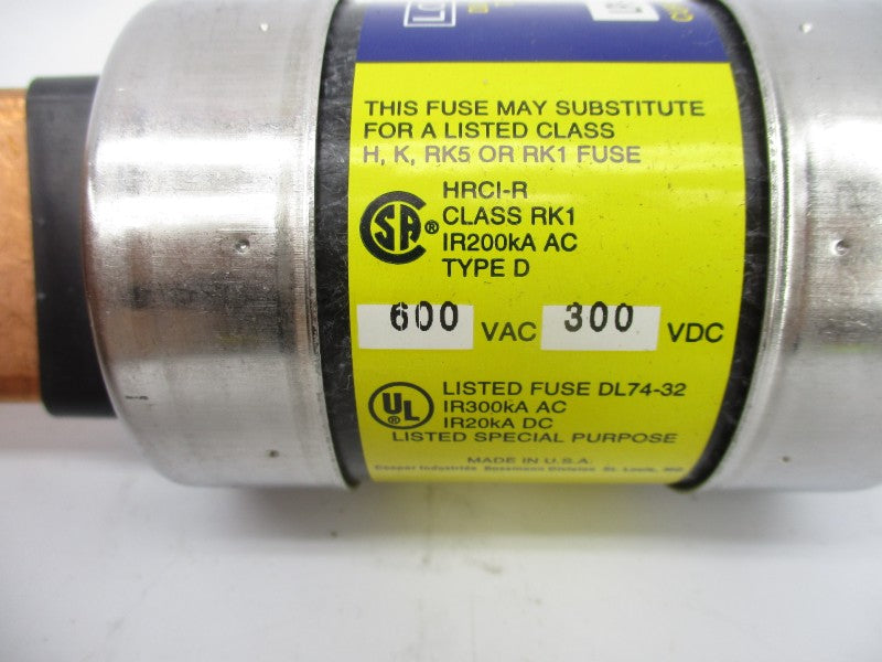 BUSSMANN LPS-RK-350SP 600VAC 350A (YL/BL) NSMP