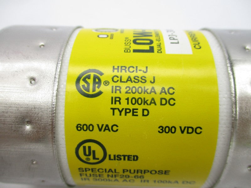BUSSMANN LPJ-300SPI 600VAC 300A (YL/YL) NSMP