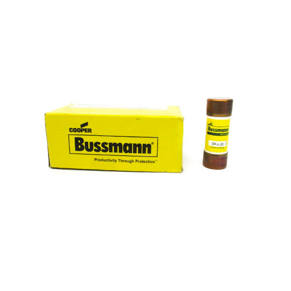 BUSSMANN DFJ-20 600VAC 20A (PKG OF 10) (YL/YL) NSMP