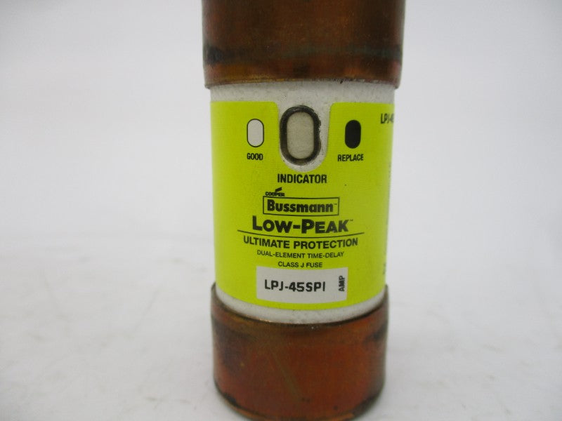 BUSSMANN LPJ-45SPI 600VAC 45A (PKG OF 10) (YL/YL) NSMP