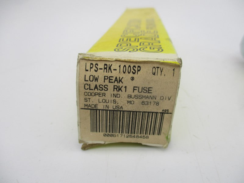 BUSSMANN LPS-RK-100SP 600VAC 100A (YL/BL) NSMP