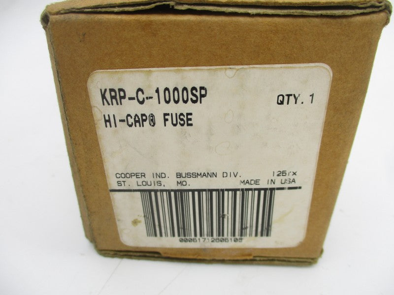 BUSSMANN KRP-C-1000SP 600VAC 1000A (BR/BL) NSMP