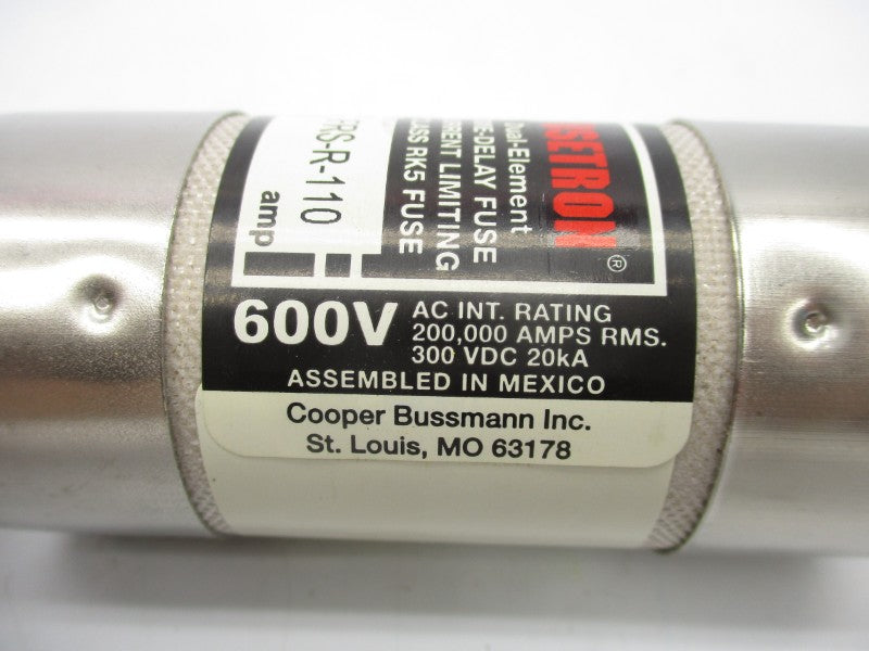 BUSSMANN FRS-R-110 600VAC 110A (YL/BK) NSMP