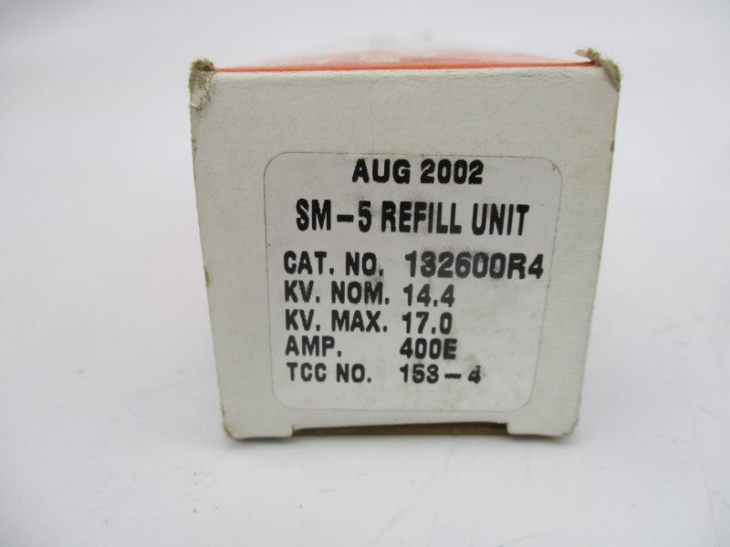 S&C 132600R4 SM-5 14.4KV 400EA NSMP