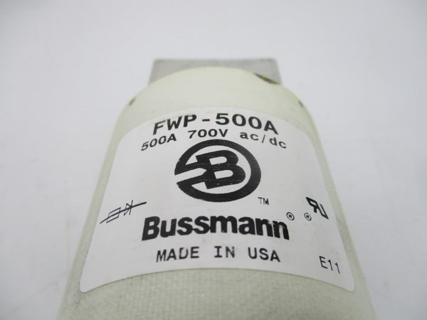 BUSSMANN FWP-500A 700VAC/DC 500A (WH/WH) NSMP