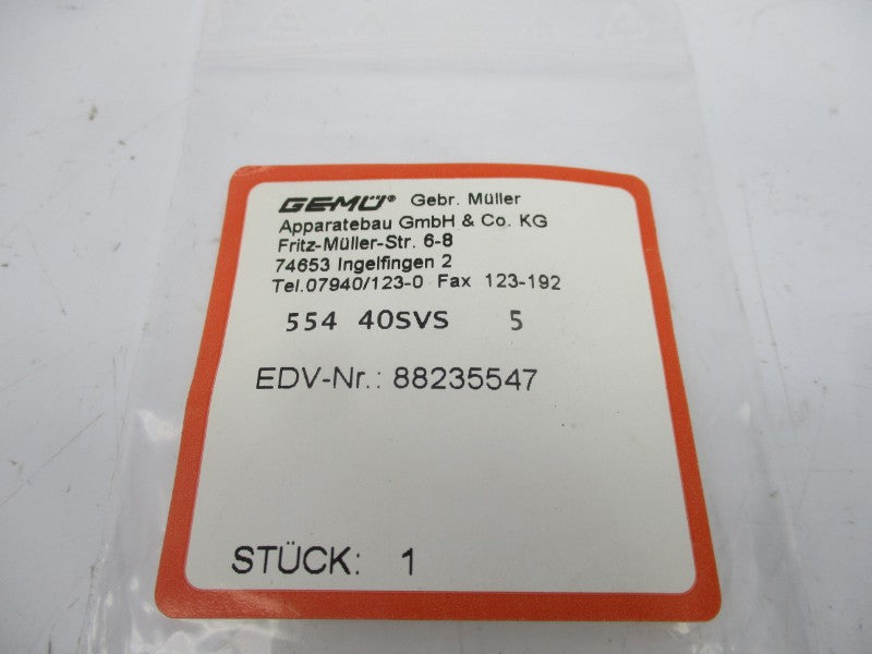 GEMU 88235547 55440SVS50+1 NSMP